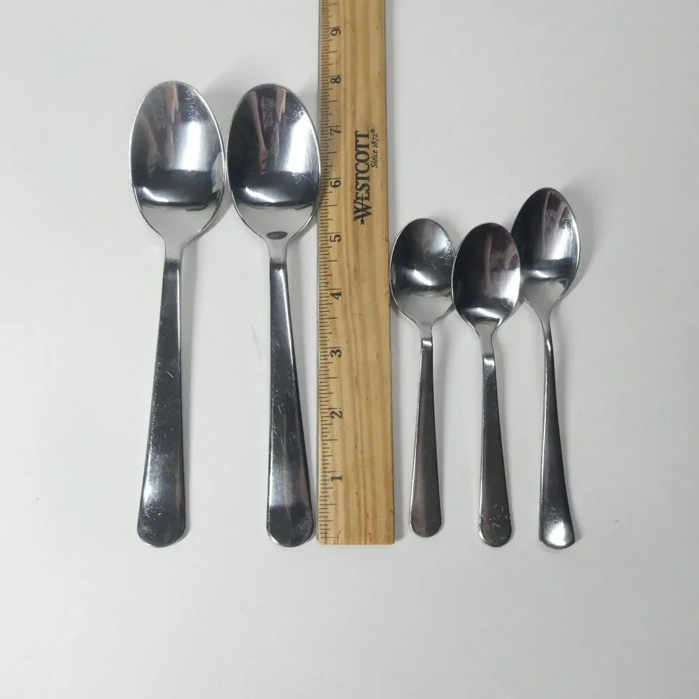 Ikea Flatware Mixed Lot of Spoons Stainless 22185 22422